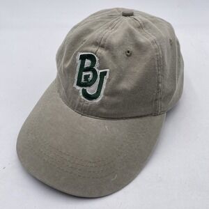 Baylor Bears Hat Khaki Cotton Clean Up Strapback VGC Cleaned Slouch Dad